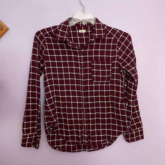 Hollister Tops - hollister flannel